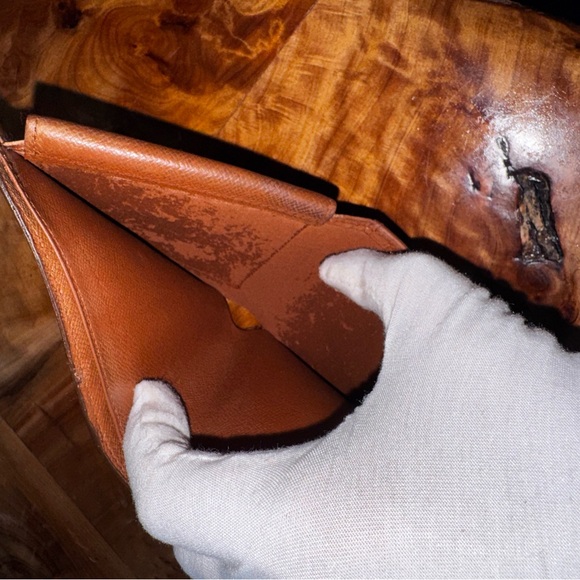 Louis Vuitton monogram men’s bifold wallet 1994 made in Spain vintage - Picture 8 of 14